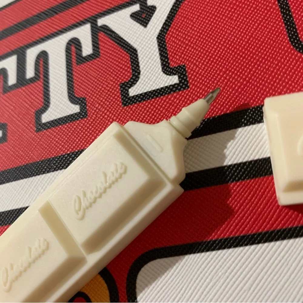 White Chocolate Bar Ballpoint Pen